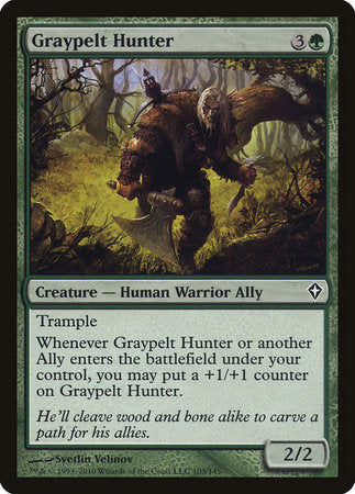 Graypelt Hunter [Worldwake] | Exor Games Summserside