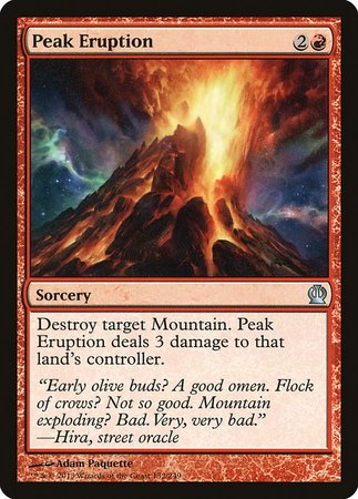 Peak Eruption [Theros] | Exor Games Summserside