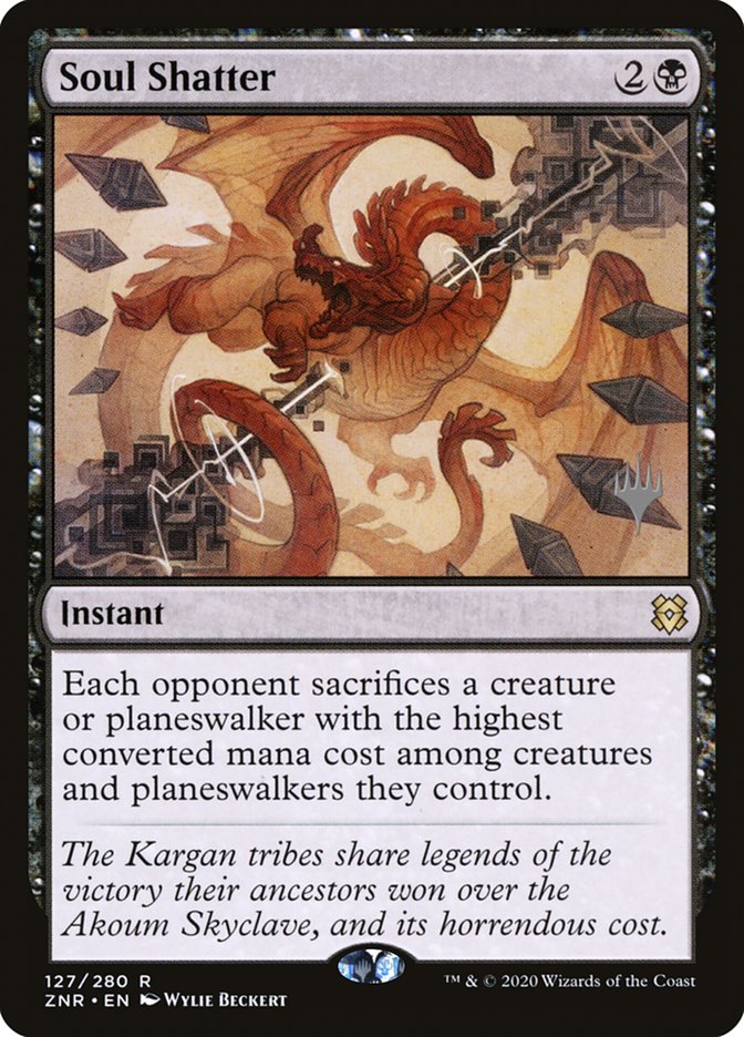 Soul Shatter (Promo Pack) [Zendikar Rising Promos] | Exor Games Summserside