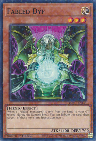 Fabled Dyf (Duel Terminal) [HAC1-EN133] Parallel Rare | Exor Games Summserside