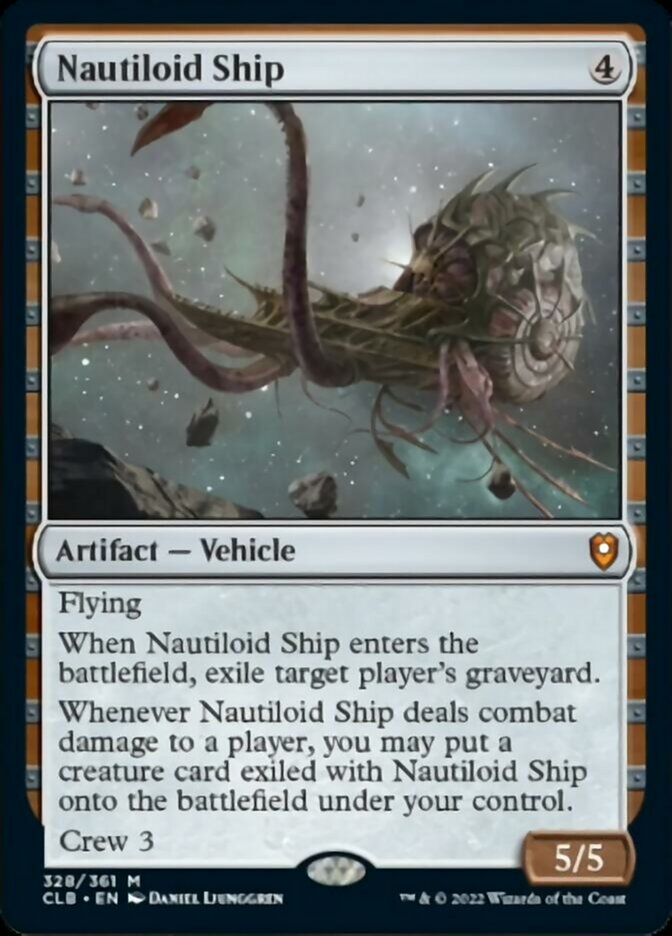 Nautiloid Ship [Commander Legends: Battle for Baldur's Gate] | Exor Games Summserside