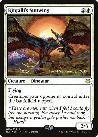 Kinjalli's Sunwing [Ixalan Promos] | Exor Games Summserside