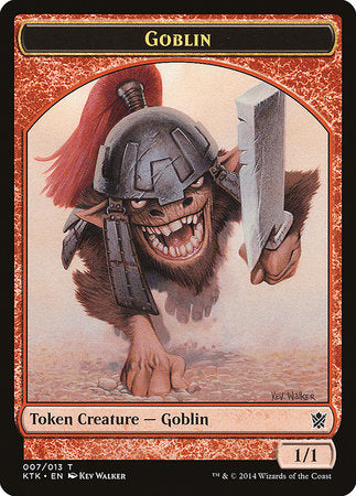 Goblin Token [Khans of Tarkir Tokens] | Exor Games Summserside