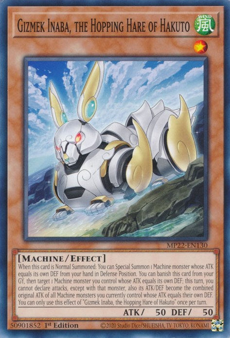 Gizmek Inaba, the Hopping Hare of Hakuto [MP22-EN130] Common | Exor Games Summserside