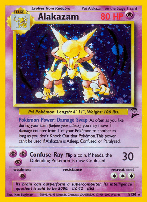 Alakazam (1/130) [Base Set 2] | Exor Games Summserside