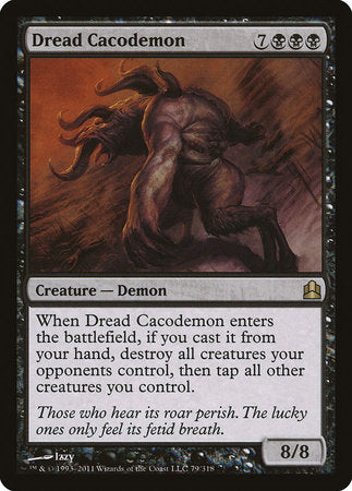 Dread Cacodemon [Commander 2011] | Exor Games Summserside