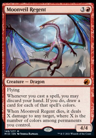 Moonveil Regent (Promo Pack) [Innistrad: Midnight Hunt Promos] | Exor Games Summserside