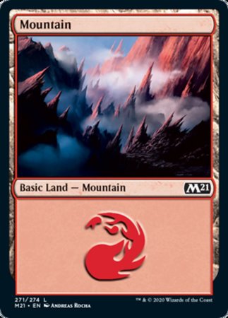 Mountain (271) [Core Set 2021] | Exor Games Summserside