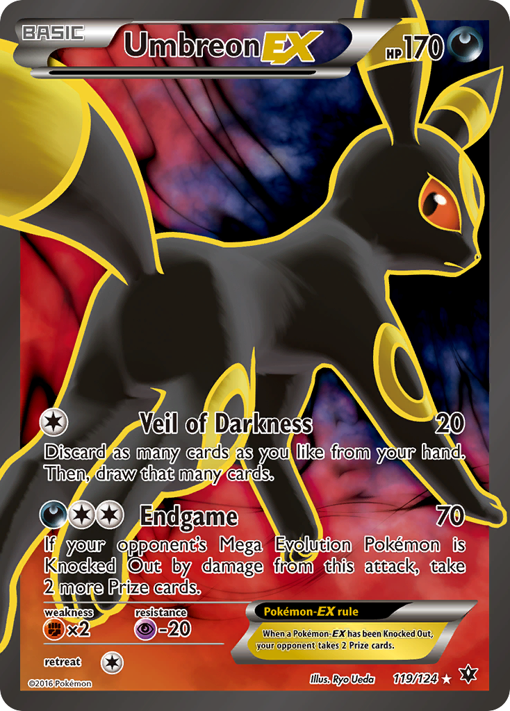 Umbreon EX (119/124) [XY: Fates Collide] | Exor Games Summserside