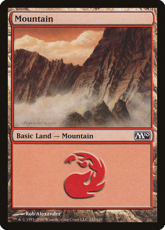 Mountain (242) [Magic 2010] | Exor Games Summserside