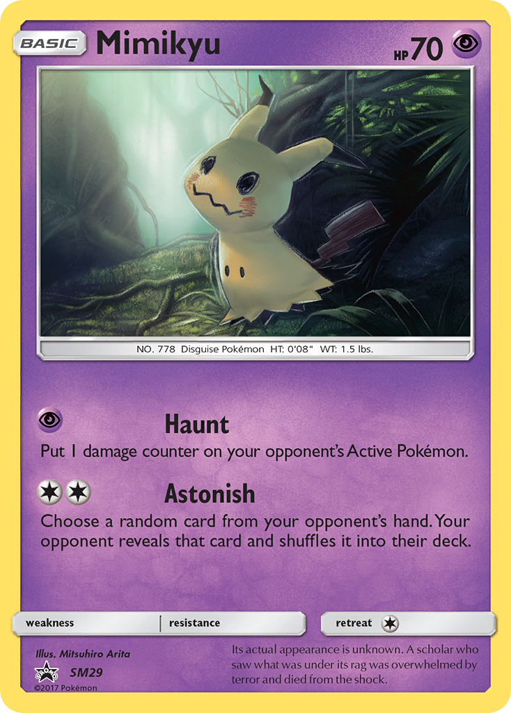 Mimikyu (SM29) [Sun & Moon: Black Star Promos] | Exor Games Summserside