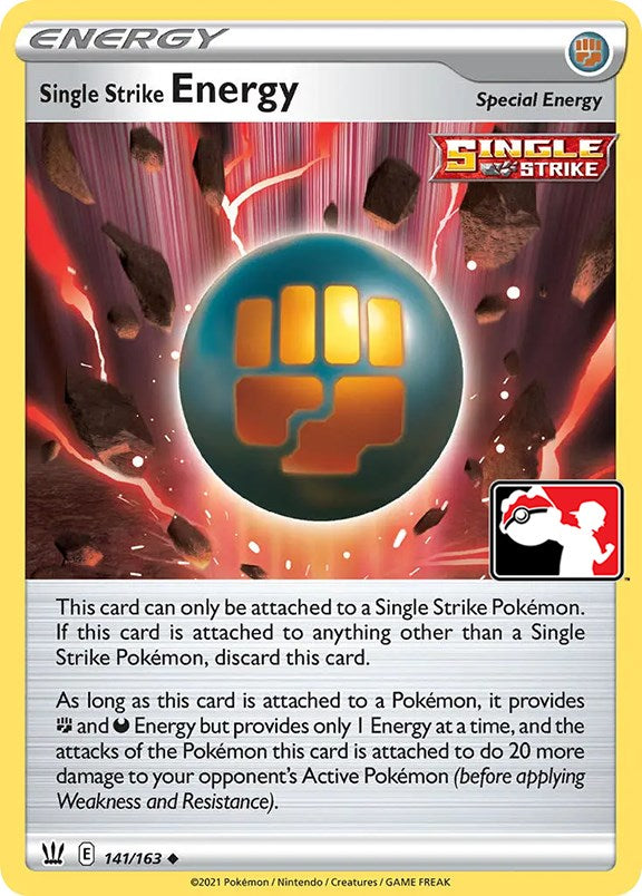 Single Strike Energy (141/163) [Prize Pack Series Two] | Exor Games Summserside