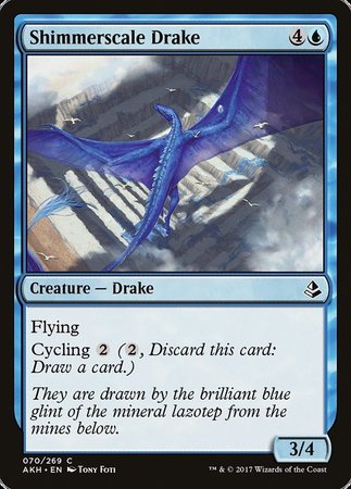 Shimmerscale Drake [Amonkhet] | Exor Games Summserside