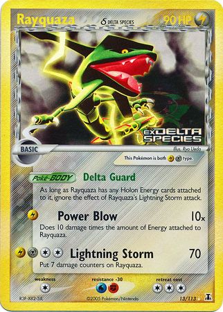 Rayquaza (13/113) (Delta Species) (Stamped) [EX: Delta Species] | Exor Games Summserside