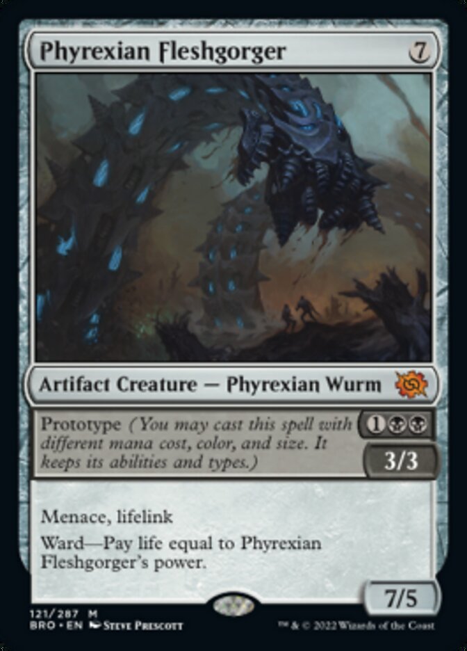 Phyrexian Fleshgorger [The Brothers' War] | Exor Games Summserside