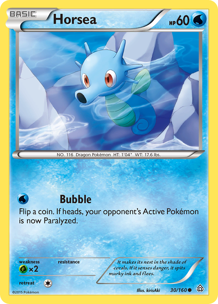 Horsea (30/160) [XY: Primal Clash] | Exor Games Summserside