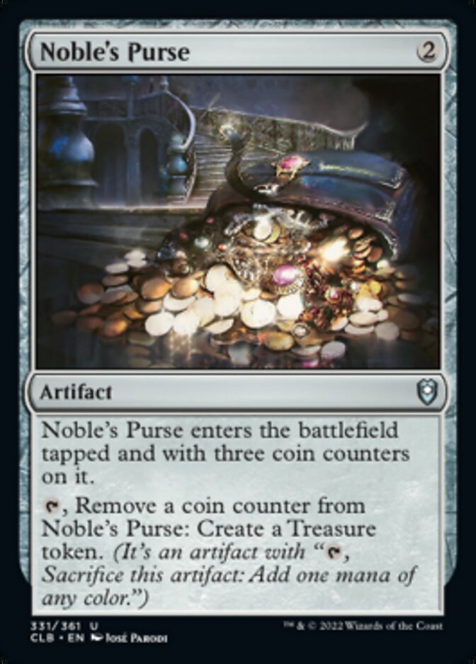 Noble's Purse [Commander Legends: Battle for Baldur's Gate] | Exor Games Summserside