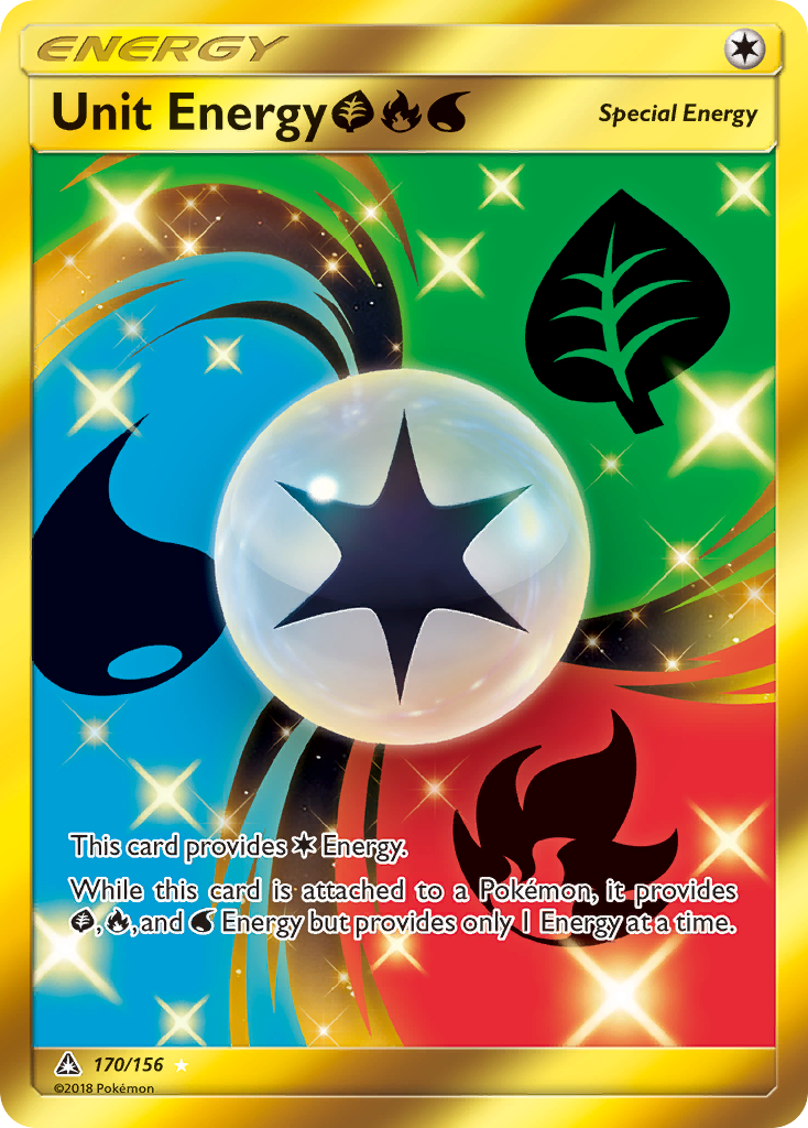 Unit Energy (170/156) (Grass, Fire, Water) [Sun & Moon: Ultra Prism] | Exor Games Summserside