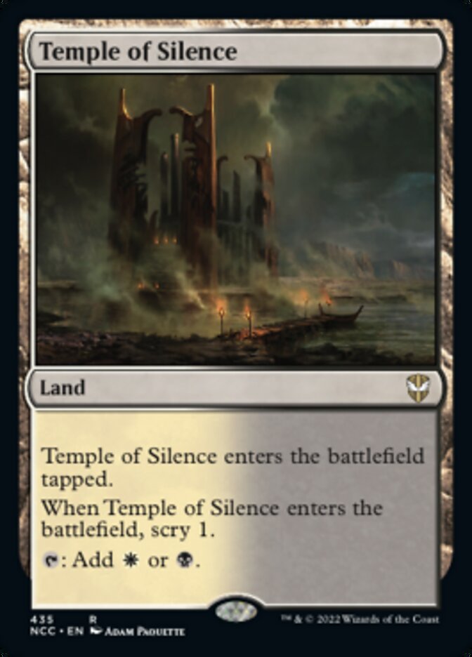 Temple of Silence [Streets of New Capenna Commander] | Exor Games Summserside