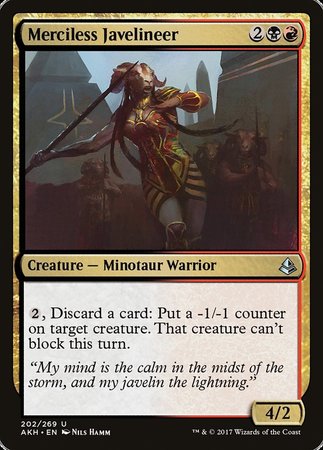 Merciless Javelineer [Amonkhet] | Exor Games Summserside