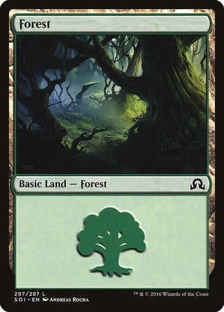 Forest (297) [Shadows over Innistrad] | Exor Games Summserside