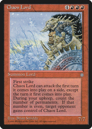 Chaos Lord [Ice Age] | Exor Games Summserside