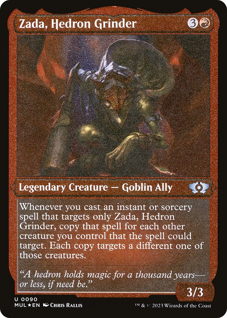 Zada, Hedron Grinder (Foil Etched) [Multiverse Legends] | Exor Games Summserside