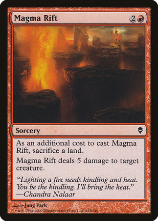 Magma Rift [Zendikar] | Exor Games Summserside