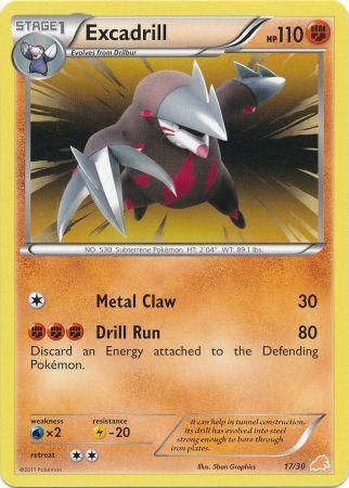 Excadrill (17/30) [Black & White: Trainer Kit - Excadrill] | Exor Games Summserside