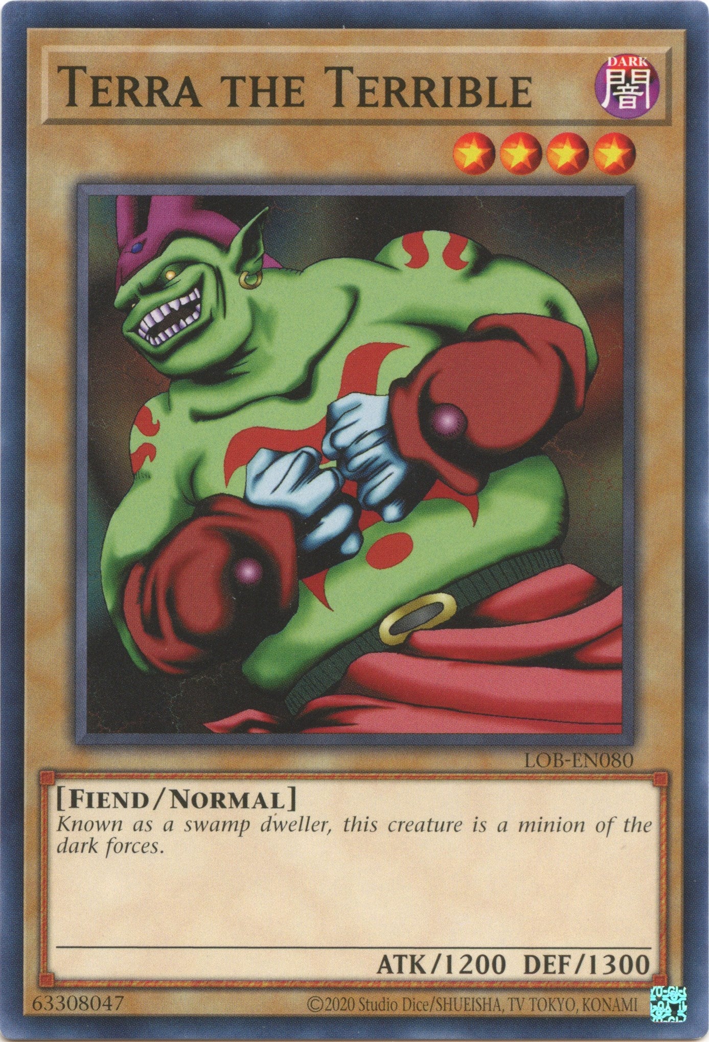 Terra the Terrible (25th Anniversary) [LOB-EN080] Common | Exor Games Summserside