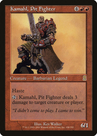 Kamahl, Pit Fighter [Odyssey] | Exor Games Summserside