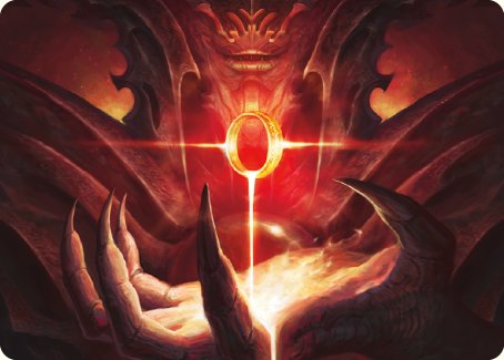 Sol Ring Art Card [The Lord of the Rings: Tales of Middle-earth Art Series] | Exor Games Summserside