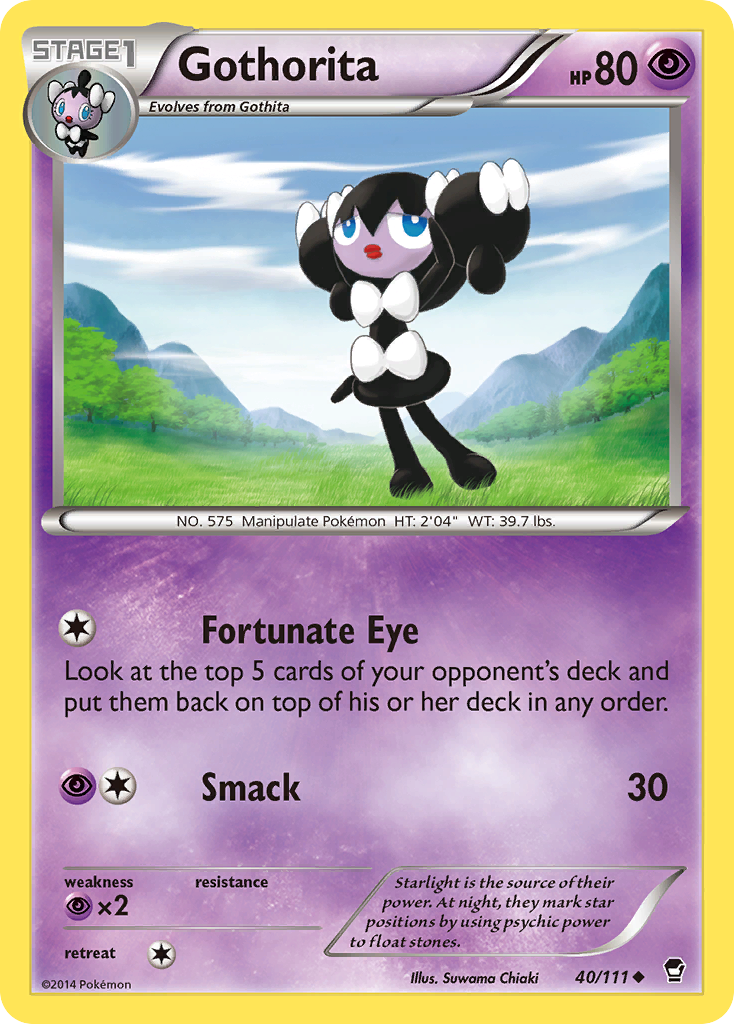 Gothorita (40/111) [XY: Furious Fists] | Exor Games Summserside