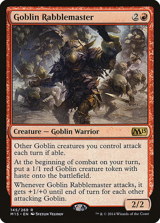 Goblin Rabblemaster [Magic 2015] | Exor Games Summserside