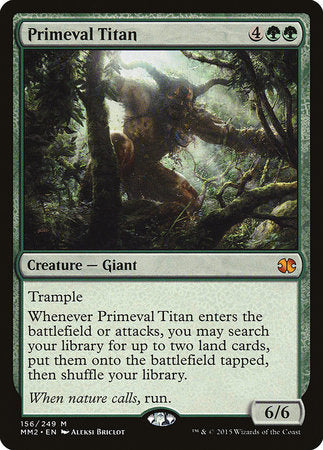 Primeval Titan [Modern Masters 2015] | Exor Games Summserside