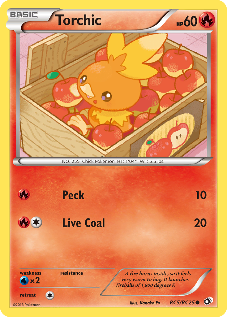 Torchic (RC5/RC25) [Black & White: Legendary Treasures] | Exor Games Summserside