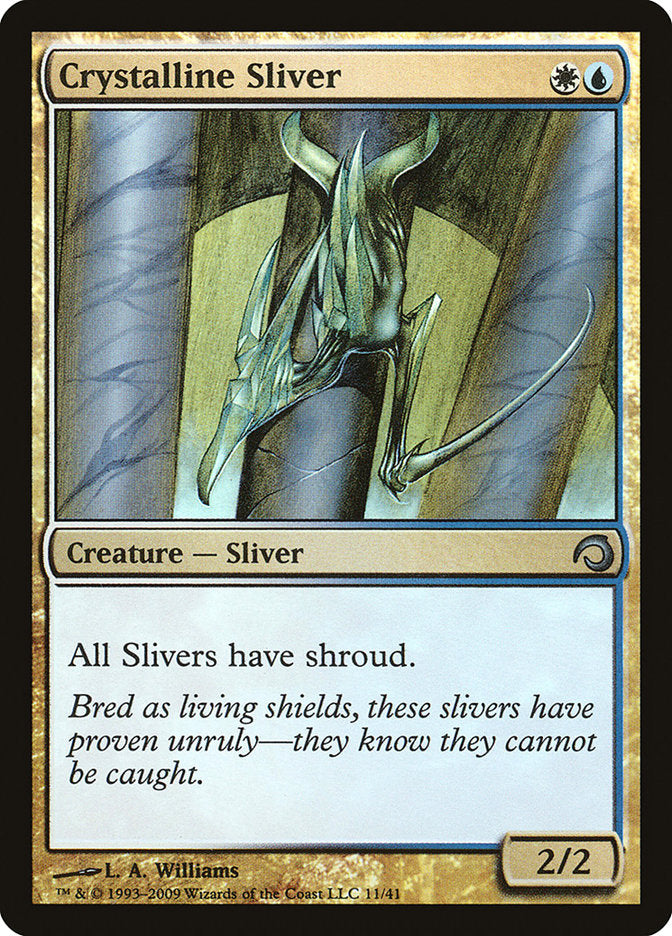 Crystalline Sliver [Premium Deck Series: Slivers] | Exor Games Summserside