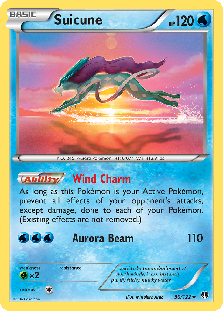 Suicune (30/122) [XY: BREAKpoint] | Exor Games Summserside