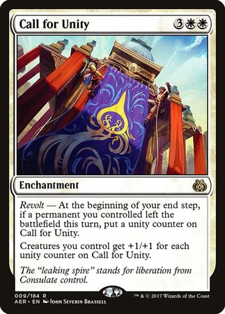 Call for Unity [Aether Revolt] | Exor Games Summserside