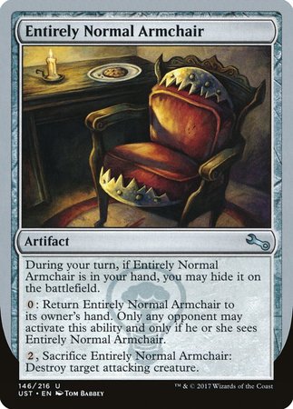 Entirely Normal Armchair [Unstable] | Exor Games Summserside