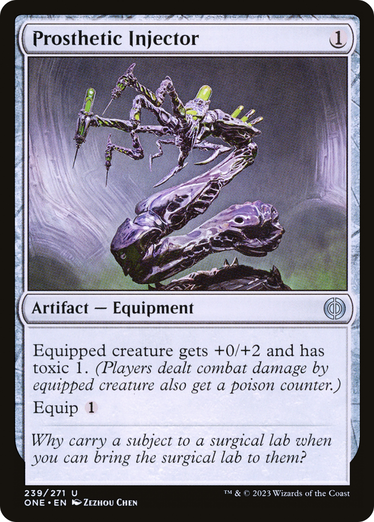 Prosthetic Injector [Phyrexia: All Will Be One] | Exor Games Summserside