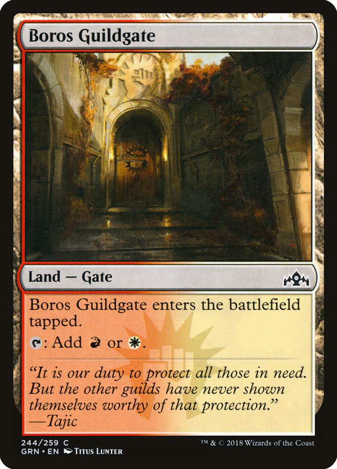 Boros Guildgate (244/259) [Guilds of Ravnica] | Exor Games Summserside