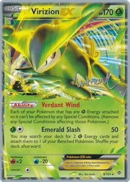 Virizion EX (9/101) (Emerald King - Andrew Estrada) [World Championships 2014] | Exor Games Summserside