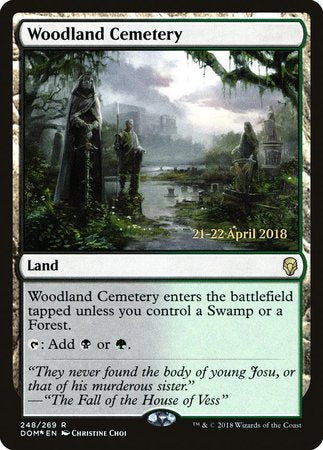 Woodland Cemetery [Dominaria Promos] | Exor Games Summserside