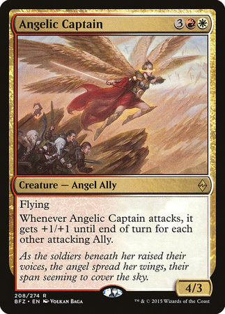 Angelic Captain [Battle for Zendikar] | Exor Games Summserside