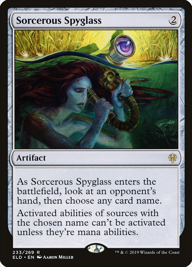 Sorcerous Spyglass [Throne of Eldraine] | Exor Games Summserside