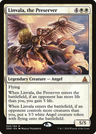 Linvala, the Preserver [Oath of the Gatewatch] | Exor Games Summserside