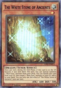 The White Stone of Ancients (Blue) [LDS2-EN013] Ultra Rare | Exor Games Summserside