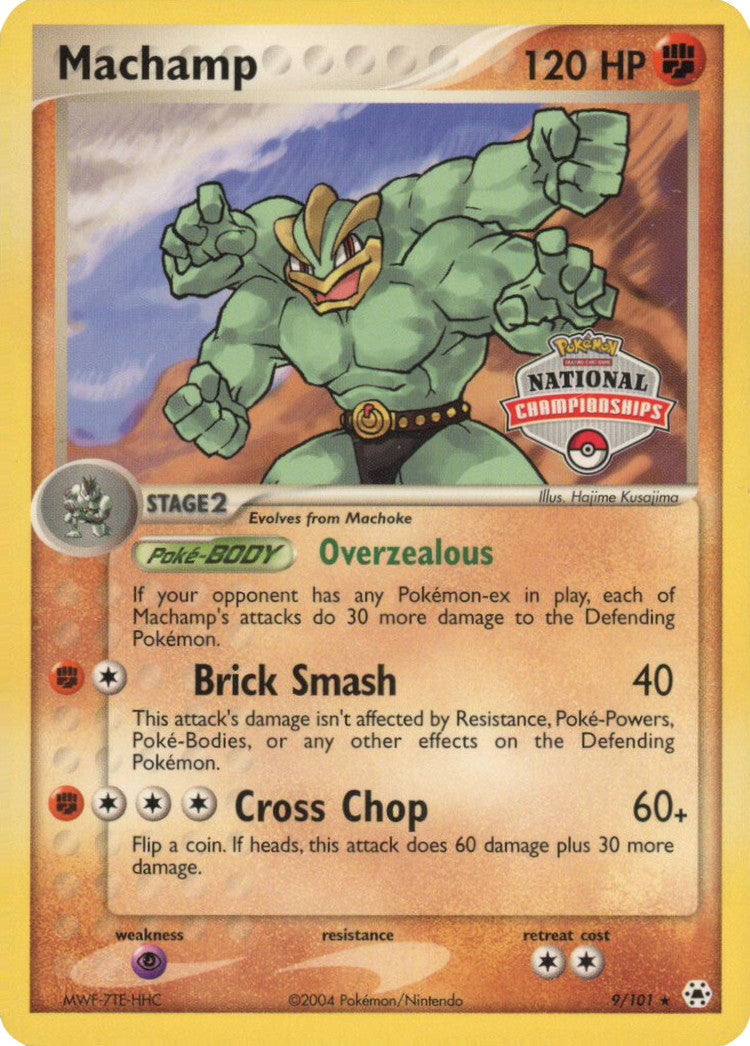 Machamp (9/101) (National Championships Promo) [EX: Hidden Legends] | Exor Games Summserside