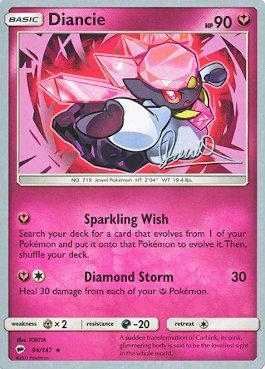 Diancie (94/147) (Infinite Force - Diego Cassiraga) [World Championships 2017] | Exor Games Summserside